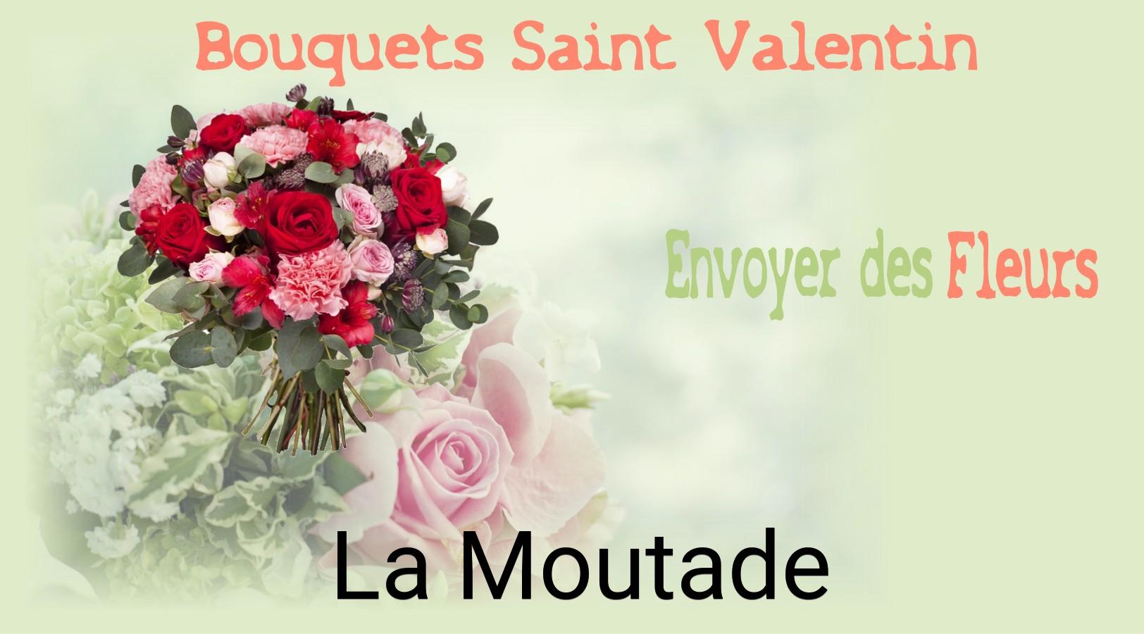 Roses de Saint-Valentin livrées à La Moutade
